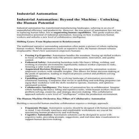 Industrial Automation Solution Company in India