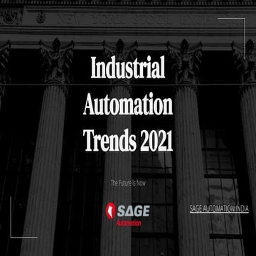 Industrial automation trends 2021 