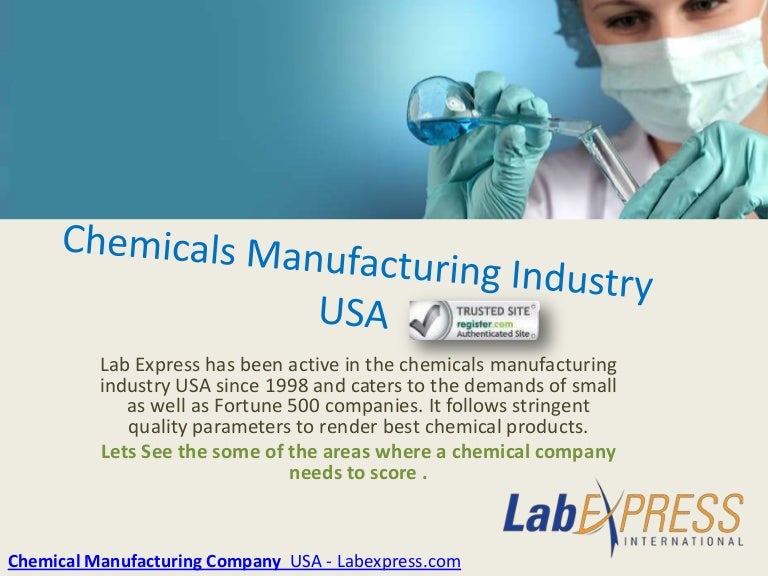 Industrial chemicals manufacturers USA Chemical Manufacturers Indus…