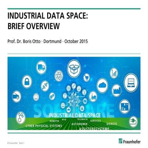 Industrial Data Space Key Facts