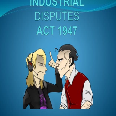 Industrial disputes act