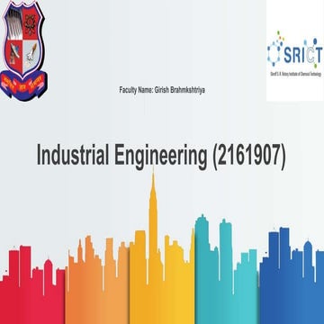 Industrial engineeering   pli