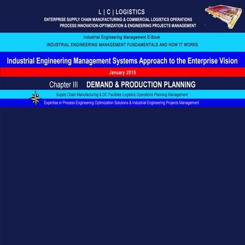 Demand Forecast & Production Planning Industrial engineering management  E-Book