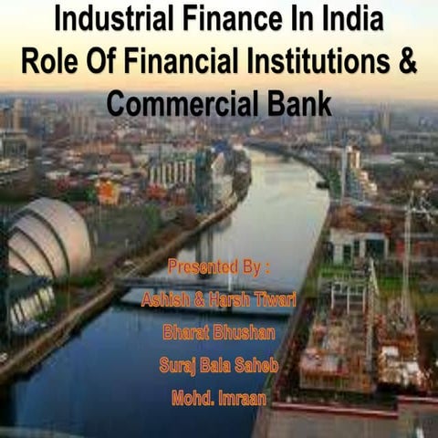 Industrial finance in india new