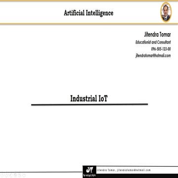 Industrial IIOT and Physical Internet