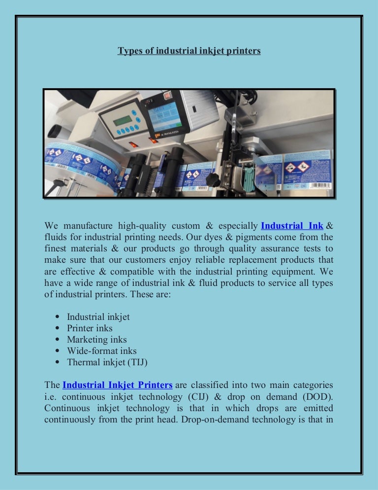 reliable inkjet printer