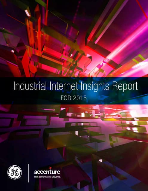 Industrial Internet Insights Report 2015
