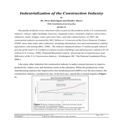 Construction Industry: Industrialize your Project Management with 3D Software