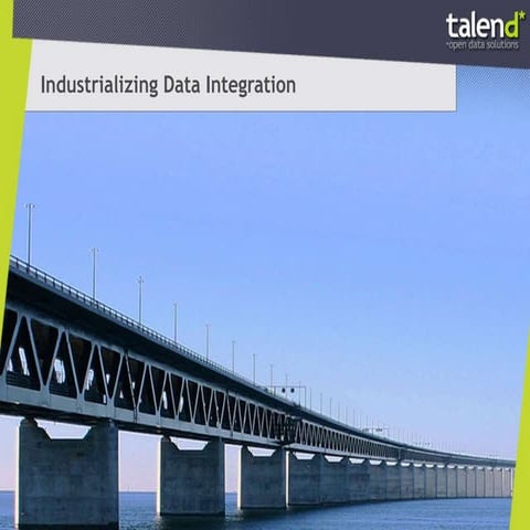 Industrializing Data Integration