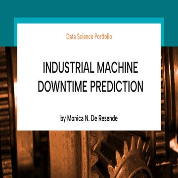 [EN] Industrial Machine Downtime Prediction