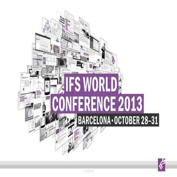 Industrial manufacturing and IFS Applications 8: customer case