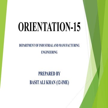 Industrial &amp; manufacturing engg