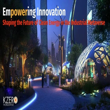 Industrial Metaverse Strategy:  Energy and Power