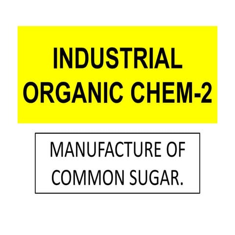 Industrial organic chem 2 , ನಿರವಯವ ರಾಸಯನಶಾಸ್ತ್ರ