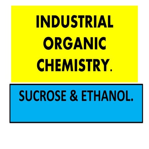 Industrial organic chemistry, ನಿರವಯವ ರಾಸಯನಶಾಸ್ತ್ರ