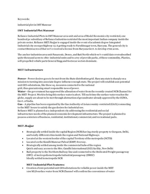 Industrial Unit | PPT