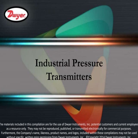 Industrial Pressure Transmitters
