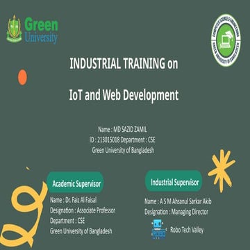 industrial project ppt md sazid zamil 213015018.pptx