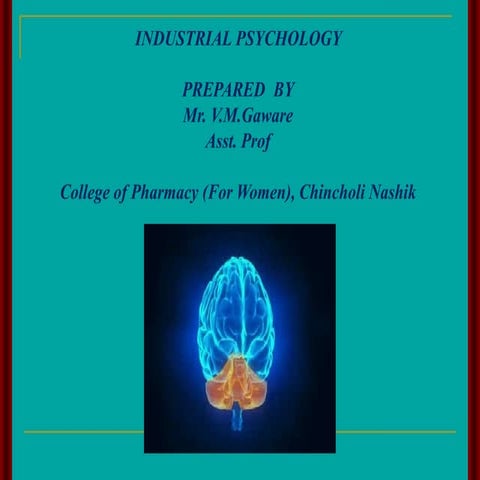 Industrial Psychology