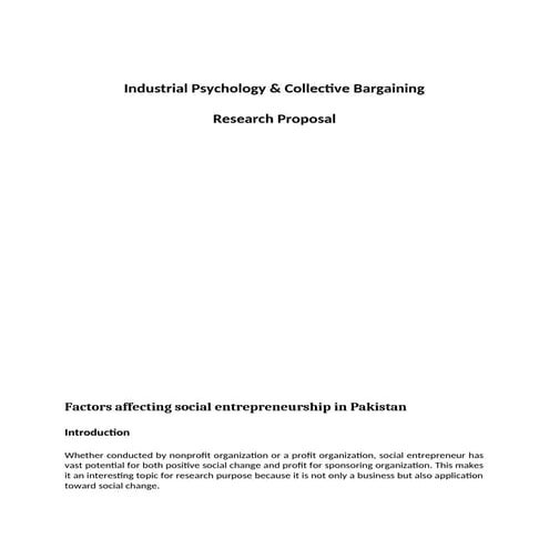Industrial Psychology & Collective Bargaining.docx