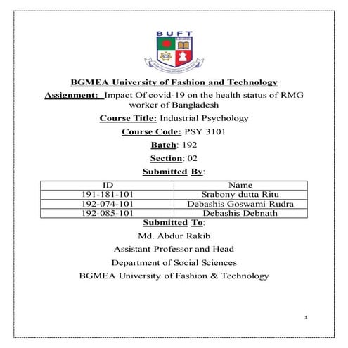 Conditions of worker During COVID-19