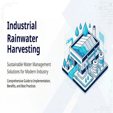 Industrial Rainwater Harvesting: Sustainable Water Management Solutions ...