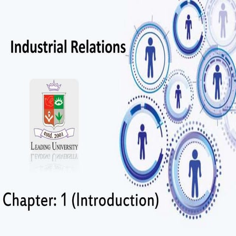 Industrial Relations (Chapter 1: Introduction)
