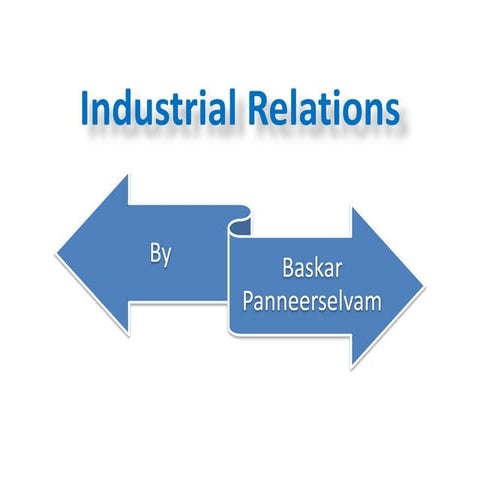 Industrial Relations