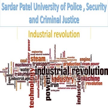 Industrial revolution