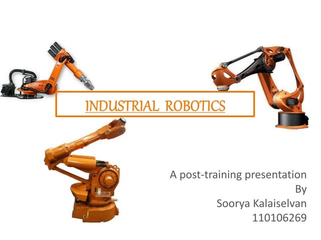 Industrial robotics