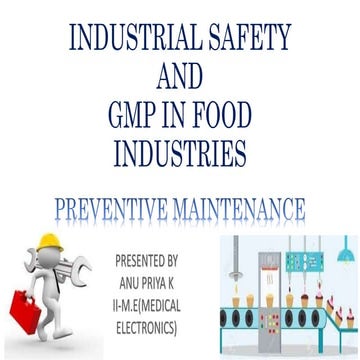 PREVENTIVE MAINTENANCE