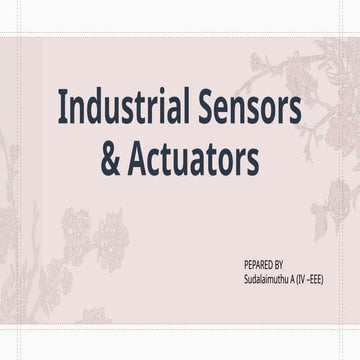 Industrial Sensors & Actuators.pptxhhhhj