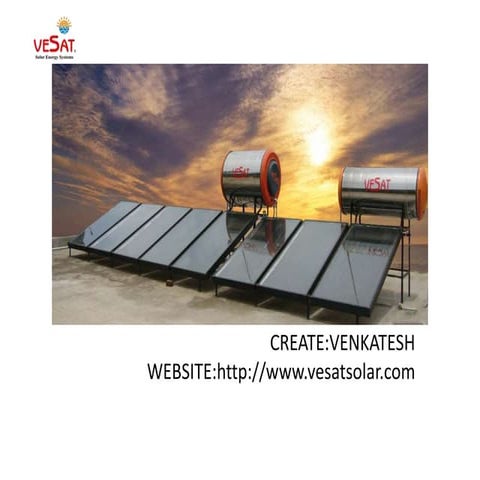 Industrial solar water heater | PPT