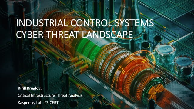 Industrial Threats Landscape, H2'2017