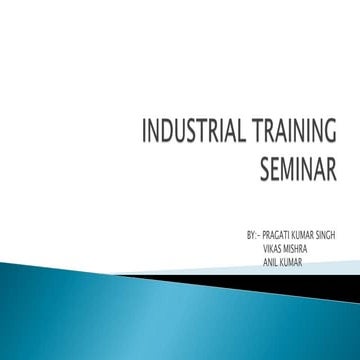 Industrial training project ppt of online  shopping