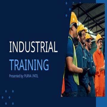 “Comprehensive Industrial Training Report on MSRTC Workstation ” | PPTX