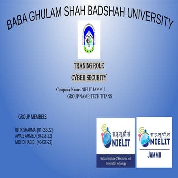 Industrial_Traning-II Presentation(TechTitans).pptx