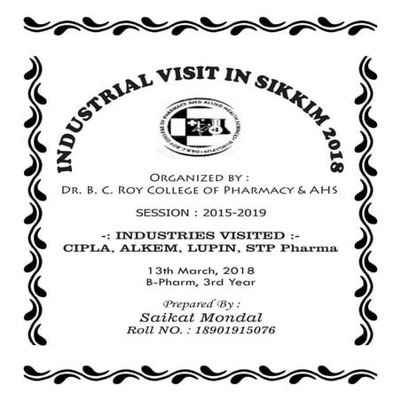 Industrial Visit Report in Sikkim