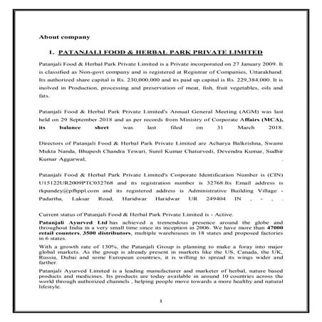 Industrial visit report part 2