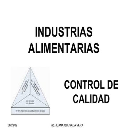 INDUSTRIAS ALIMENTARIAS
