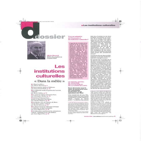 Industries culturelles   article olivier henrard