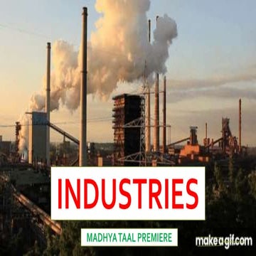 Industries geography class 8