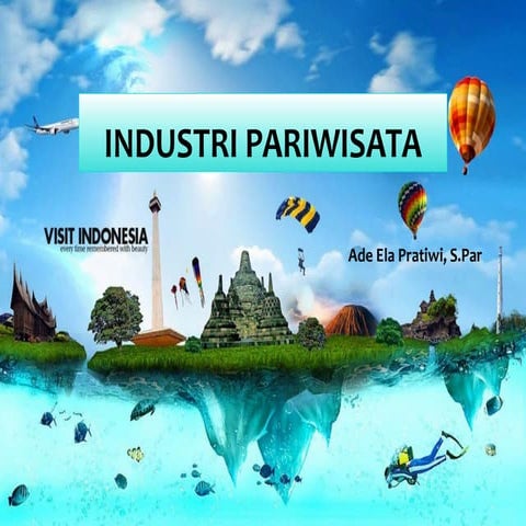 Industri pariwisata.