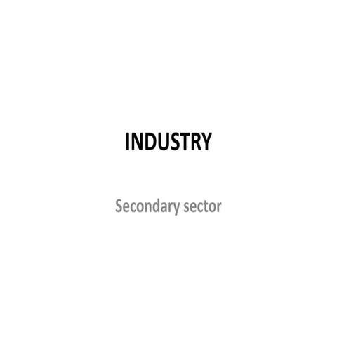 Industry 