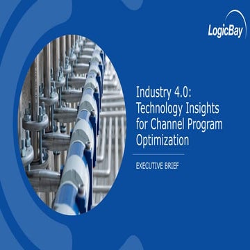 Industry 4.0: Technology Insights for Channel Program Optimization