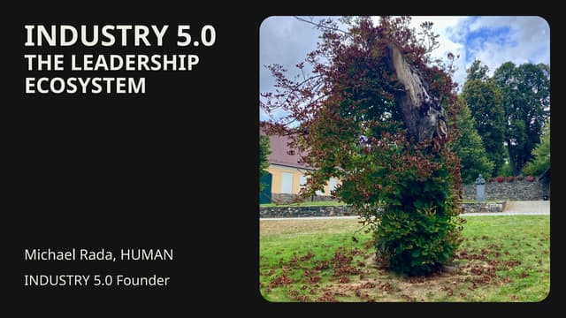 INDUSTRY 5.0 THE LEADERSHIP ECOSYSTEM SETUP