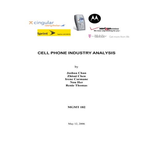 Industry analysis