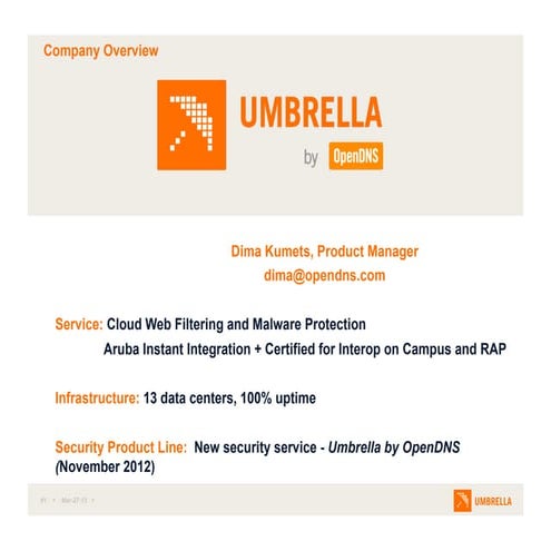 Industry breakout focus on education open_dns_andy logan