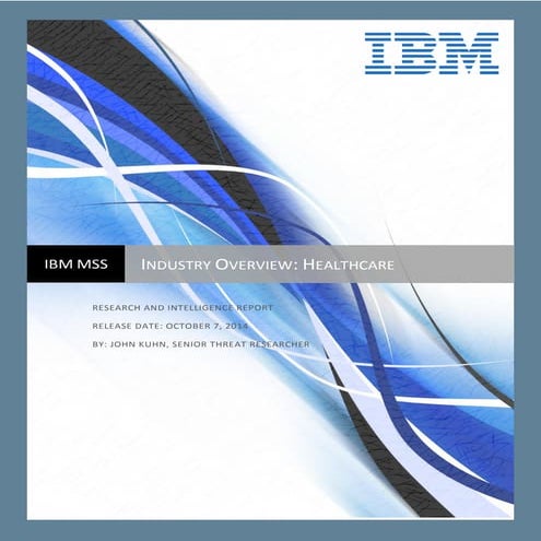 Healthcare Industry Security Whitepaper