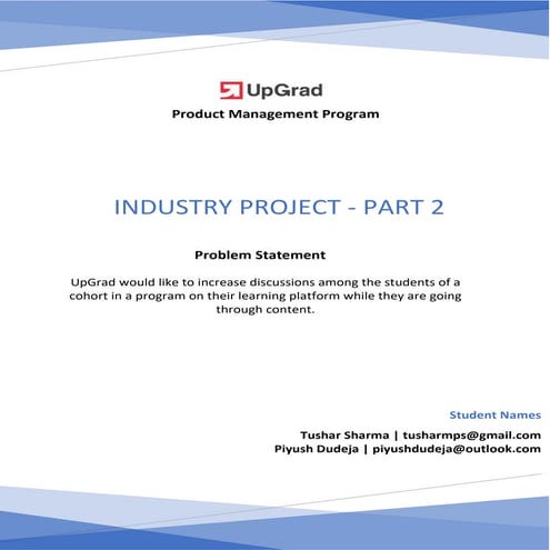 Industry project part2